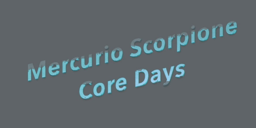 mercurio scorpione 2019
